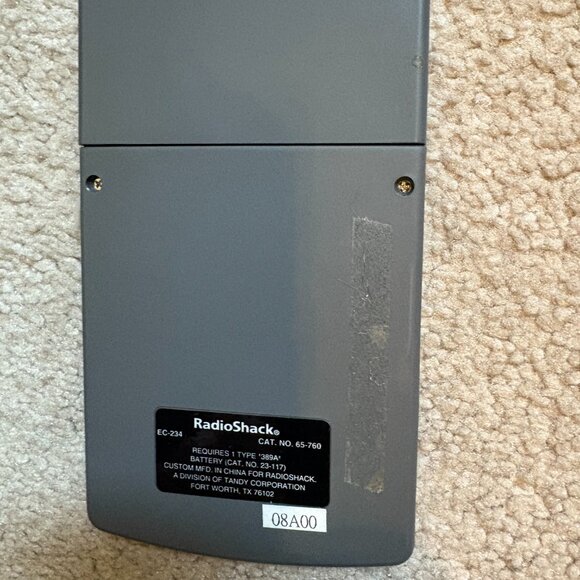 Calculators - Lot of 2 Sharp EL-8149 & Radio Shack EC-234 - Picture 4 of 6